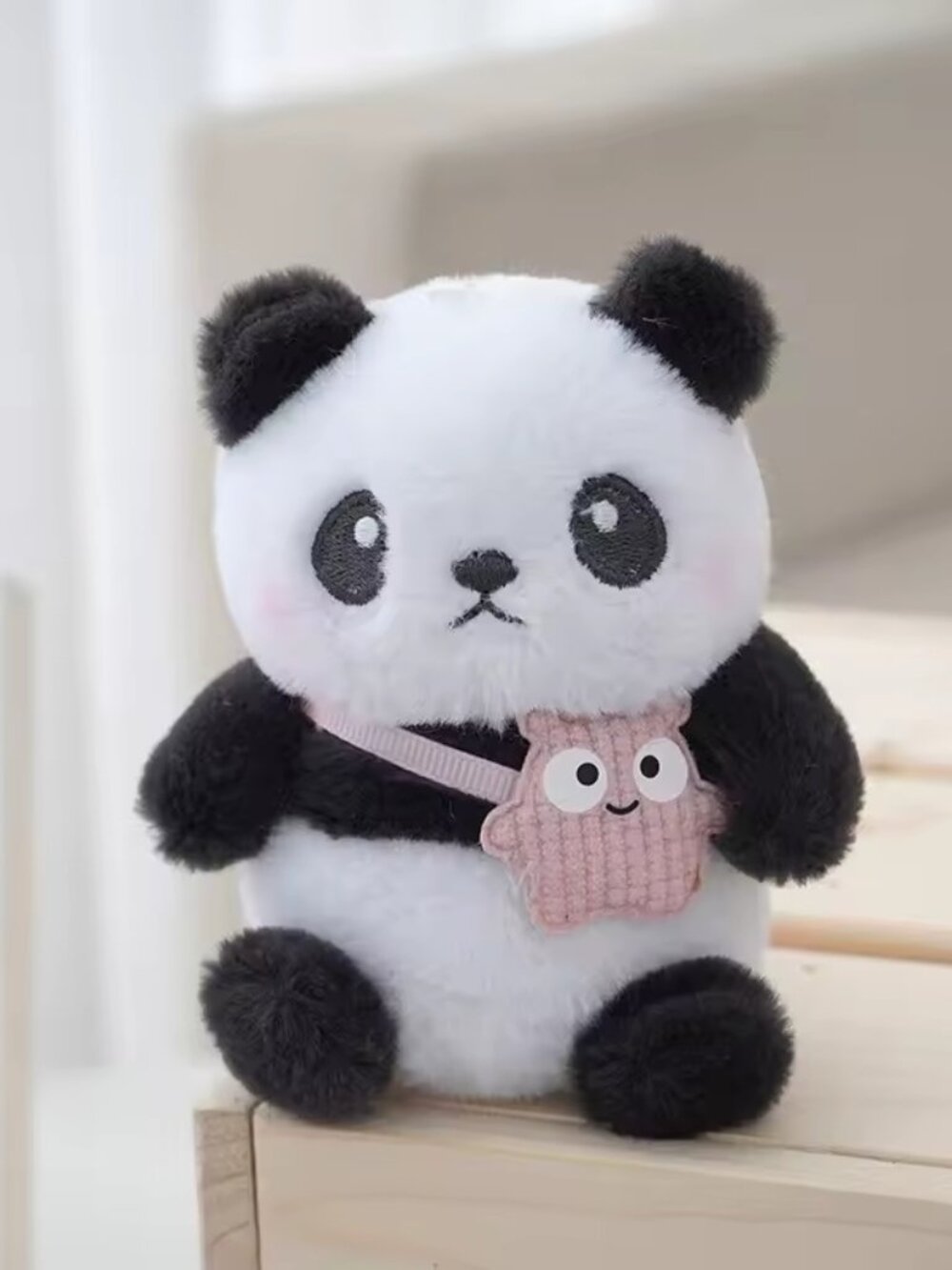 Cute Panda Plush Toy Keychain Cartoon Bag Pendan